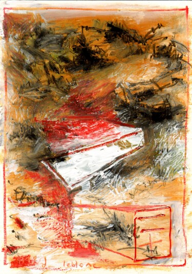 Peinture intitulée "Sans titre 2012" par Dominique Leblanc, Œuvre d'art originale, Pastel