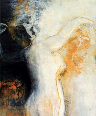 绘画 标题为“Crescendo” 由Judith Riemer, 原创艺术品, 丙烯 安装在木质担架架上