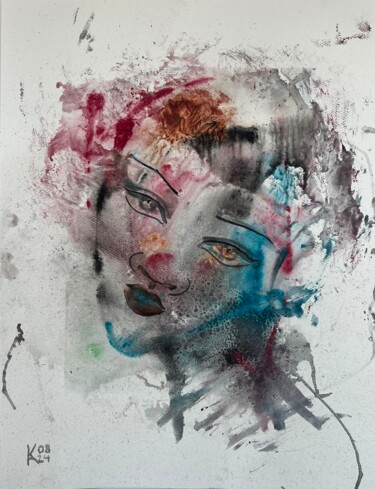 Trustfulness Pittura intitolato "Trustfulness" da Katerina Anchugova, Opera d'arte originale, Acquarello