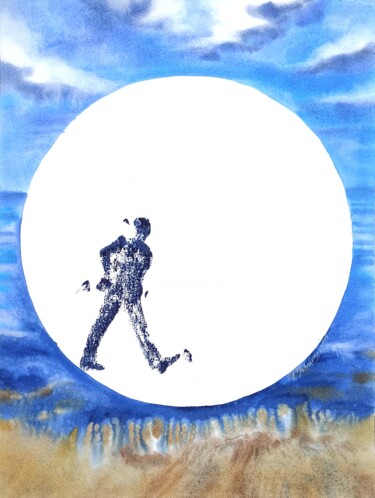 From dreams Malerei mit dem Titel "From dreams" von Olena Koliesnik, Original-Kunstwerk, Aquarell