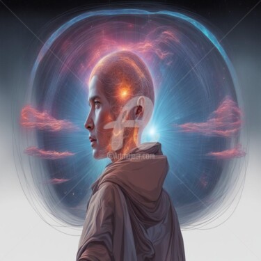 Digital Arts titled "future human transg…" by Eduardo Vidal, Original Artwork, AI generated image