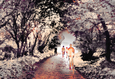 Digital Arts titled "Paseo por la Ría" by Alfonso García, Original Artwork, Digital Photography