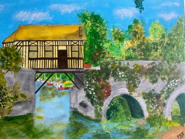 Peinture intitulée "Bretagne" par Philippe Bourbonneux, Œuvre d'art originale, Acrylique