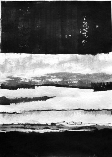 Tekening getiteld "Sans titre-encre2024" door Thu Huong Nguyen Dufourmantelle, Origineel Kunstwerk, Inkt