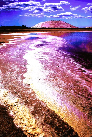 Photographie intitulée "SALINE ONE" par Patrick Hesnard, Œuvre d'art originale, Photographie numérique