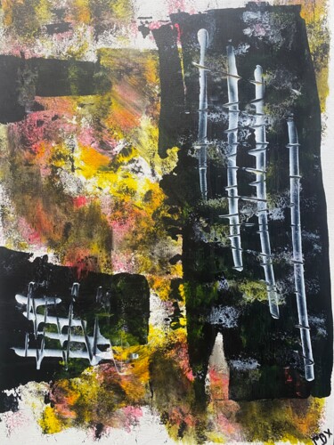 Peinture intitulée "Eclipse" par Philippe Bourbonneux, Œuvre d'art originale, Acrylique