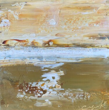Peinture intitulée "“Reflection”" par Katsiaryna Sumarava, Œuvre d'art originale, Huile Monté sur Châssis en bois