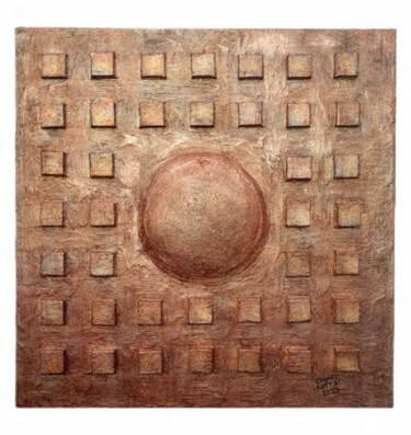 Panno-*Tekstura 009* Painting titled "Panno-*Tekstura 009*" by Eduard Kattai, Original Artwork, Wood