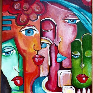 Pittura intitolato "Na 3 palce" da Angelika Sliwinska, Opera d'arte originale, Acrilico