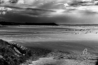 Perspectives plage de l'aber, baie de Douardenez.
