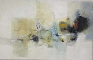 Peinture intitulée "Tassili" par Taieb Benabbas Bakhti, Œuvre d'art originale, Acrylique Monté sur Châssis en bois