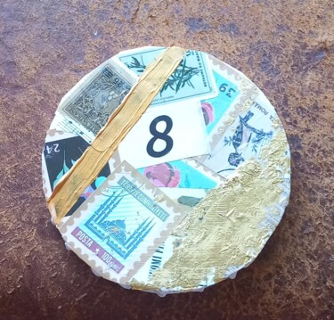 Collages titled "Number 8" by Ronnie Kolner, Original Artwork, Collages