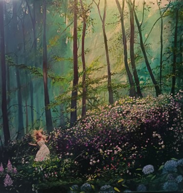 Peinture intitulée "Bathory" par Daniel Combe (DACO), Œuvre d'art originale, Acrylique Monté sur Châssis en bois