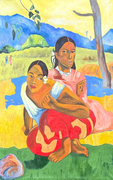 When Will You Marry by Paul Gauguin Картина под названием "When Will You Marry…" - Barbsie, Подлинное произведение искусства, Масло