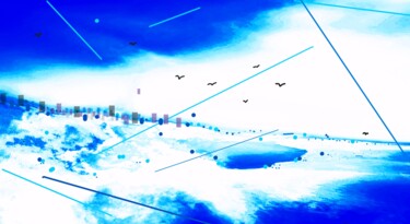 Fotografía titulada "ORGANIC COLOR ELEVEN" por Patrick Hesnard, Obra de arte original, Fotografía digital