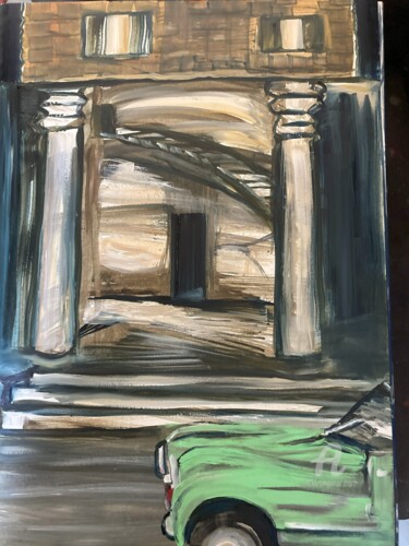 Painting titled "Vedado" by Steve Phillips, Original Artwork, Oil