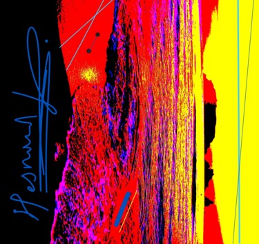 Fotografía titulada "ORGANIC COLOR TWENT…" por Patrick Hesnard, Obra de arte original, Fotografía digital