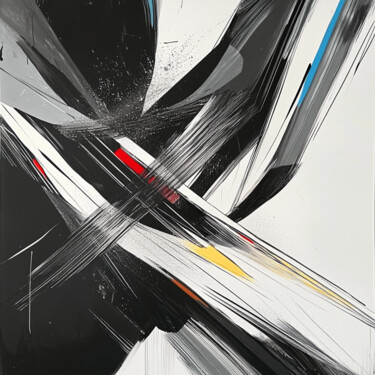 数字艺术 标题为“Harmony of Contrasts” 由Olita Art, 原创艺术品, AI生成的图像