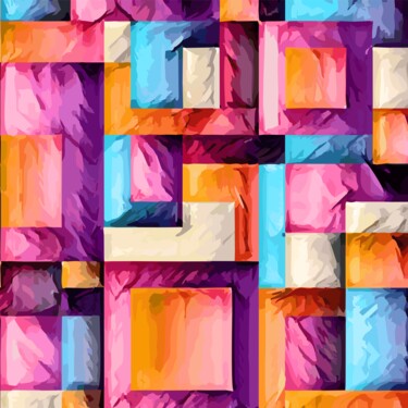 数字艺术 标题为“Abstract 14240” 由Hrdesign111, 原创艺术品, 数字油画