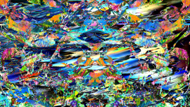 Digital Arts titled "Conscience de cette…" by Cj Perin, Original Artwork, Digital Painting