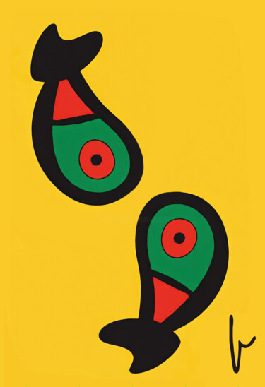 Arts numériques intitulée "Figure 88" par Jean Paul Pierozzi, Œuvre d'art originale, Peinture numérique