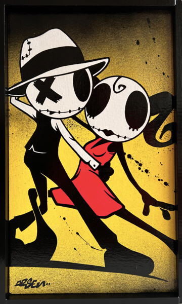 Peinture intitulée "Tango" par Arsen, Œuvre d'art originale, Acrylique Monté sur Châssis en bois