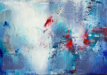 Peinture intitulée "abstract, ohne tite…" par Konstantin Grabowski, Œuvre d'art originale, Acrylique Monté sur Châssis en bo…