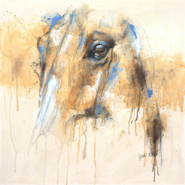 Peinture intitulée "Expression 29t (In…" par Benedicte Gele, Œuvre d'art originale, Acrylique Monté sur Châssis en bois