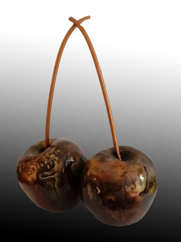 "CERISES" başlıklı Heykel Léone Digraci tarafından, Orijinal sanat, Seramik