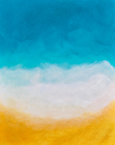 Painting titled "Trascendental lands…" by Tiziana Contino, Original Artwork, Acrylic