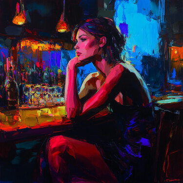 Digital Arts titled "Saturated scenes #4" by Evan Blake, Original Artwork, Digital Print