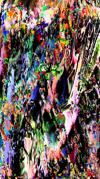 Arts numériques intitulée "Friand de douceur" par Cj Perin, Œuvre d'art originale, Peinture numérique