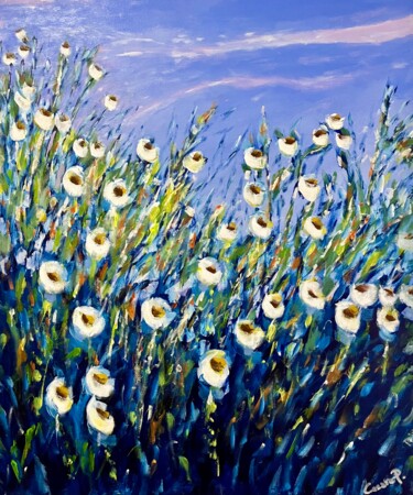 Pittura intitolato "Armonia" da Cesare Papiccio, Opera d'arte originale, Acrilico Montato su Telaio per barella in legno