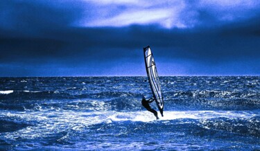 摄影 标题为“WIND SURF” 由Patrick Hesnard, 原创艺术品, 数码摄影