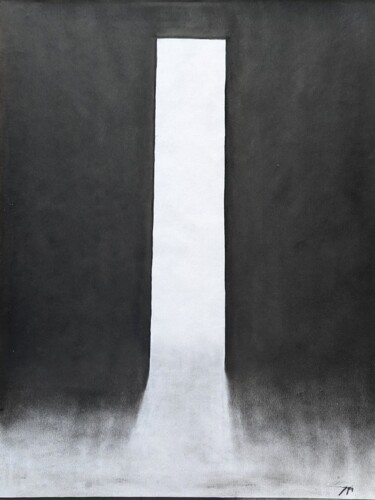 Drawing titled "Liminaire - Sans ti…" by Dyai Saugey, Original Artwork, Charcoal