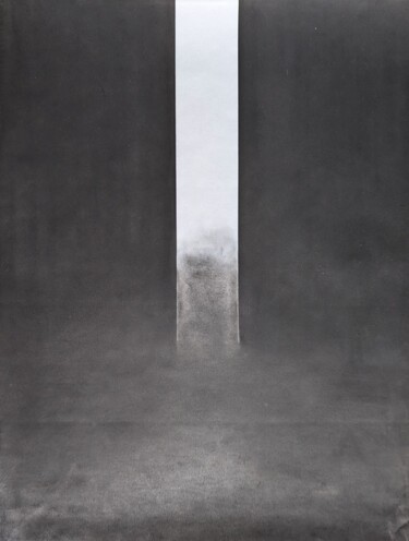 Tekening getiteld "Liminaire - Sans ti…" door Dyai Saugey, Origineel Kunstwerk, Houtskool