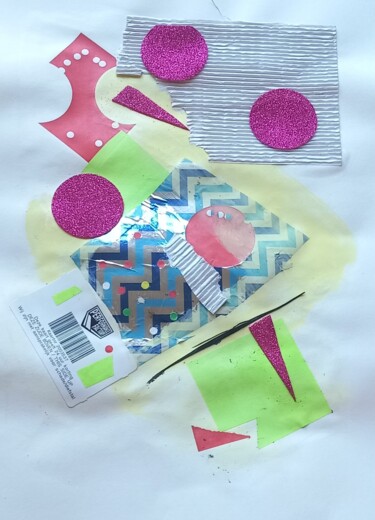 Collages titled "Como" by Ronnie Kolner, Original Artwork, Collages
