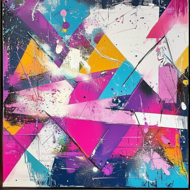 Digital Arts titled "Contemporary mixe 4" by Nicola Schmid, Original Artwork, AI generated image