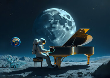 LE CONCERT DANS L'ESPACE DU PIANISTE EXTRATERRESTRE