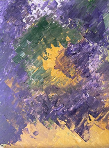 "Green and Gold" başlıklı Tablo Andrei Makarov tarafından, Orijinal sanat, Akrilik Karton üzerine monte edilmiş