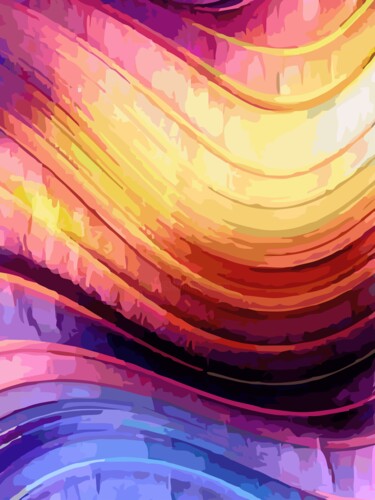 数字艺术 标题为“Abstract 14321” 由Hrdesign111, 原创艺术品, 数字油画