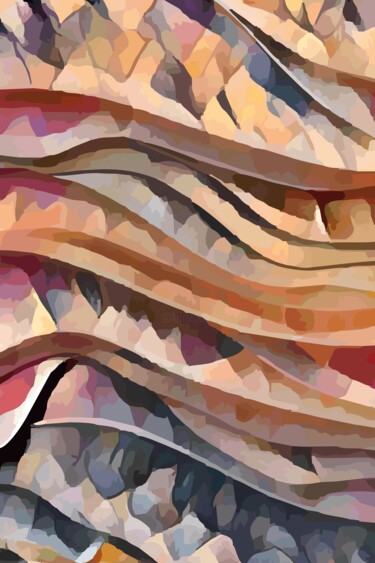 Abstract 14327 数字艺术 标题为“Abstract 14327” 由Hrdesign111, 原创艺术品, 数字油画