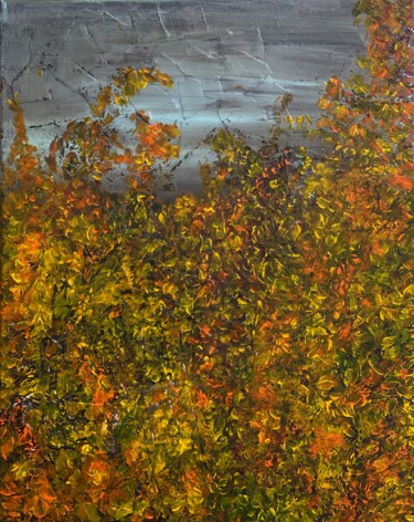 Schilderij getiteld "Evening" door Nadiia Boichenko, Origineel Kunstwerk, Acryl