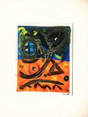 Peinture intitulée "Les secourantes" par O.C.T.A.V.E, Œuvre d'art originale, Acrylique