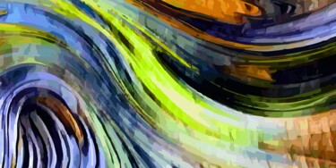 数字艺术 标题为“Abstract 14340” 由Hrdesign111, 原创艺术品, 数字油画