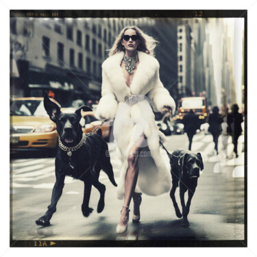 Photographie intitulée "5th Avenue #11" par Craig Parker, Œuvre d'art originale, Photographie manipulée