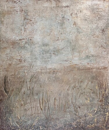 Peinture intitulée "Le temps" par Jamila Gomzi, Œuvre d'art originale, Acrylique