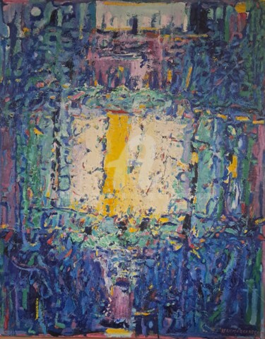 Peinture intitulée "Sur un air bohémien" par Jean-Marc Chapelet (jeanmarchapelet), Œuvre d'art originale, Huile