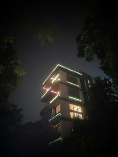 Photography titled "Nighttime view of a…" by Avik Chakravorty, Original Artwork, Digital Photography