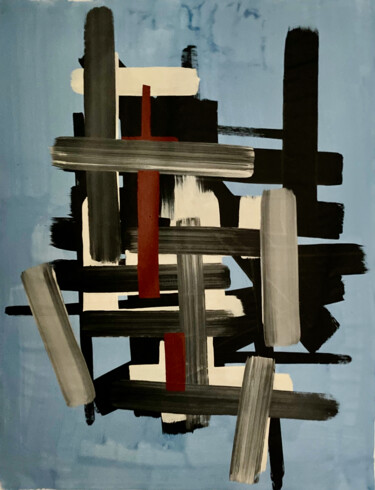 Peinture intitulée "Golfo Ártabro - 1" par Julien Jubault, Œuvre d'art originale, Acrylique